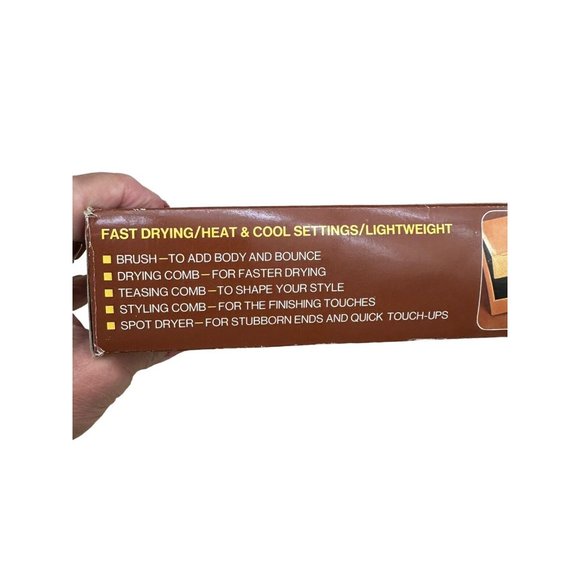 Vintage Super Curl Gillette Steam Styler Adjustable Heat Curling Iron Wand New - Picture 4 of 12